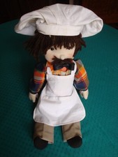 poupée chiffon Cuisinier