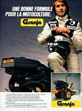 Publicité Advertising 059 1979  Granja  motoculteur  Jacques Lafitte