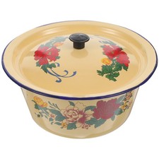  Bassin En Émail Plat Avec