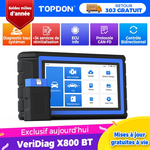 Topdon veridiag x800bt - topdon,