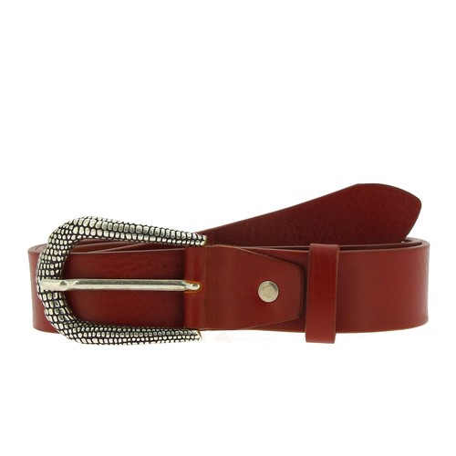 Homme ceinture cuir marron - en,