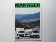 Catalogue, brochure, camion, truck, Renault gamme G Manager, 1995