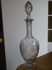 SAINT LOUIS ANCIENNE CARAFE A VIN EN CRISTAL MODELE MASSENET EPOQUE 1920