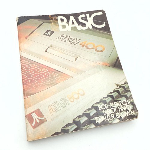 Vintage atari 400 800 - atari, basic