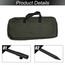 Ensemble Buzz Bar Pêche à la Carpe Professionnel avec Bâtons de Banque et Tê