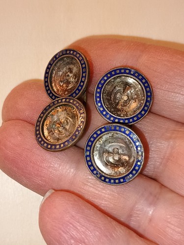 Anciens boutons manchettes - boutons,