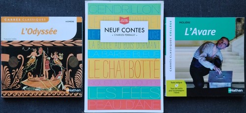 Livres collège avare - collège, l'avare