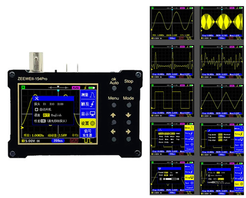 Oscilloscope numérique - oscilloscope,