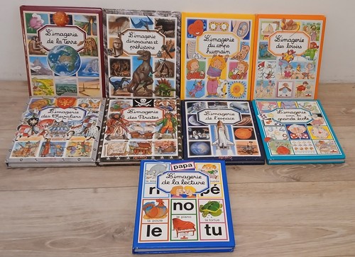 Lot livres imagerie - 8, –