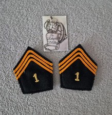 paire de patte de col/collet 1 er RCP régiment de chasseur parachutiste crochets