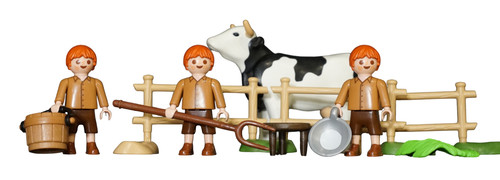 Playmobil malte famille - famille, maison