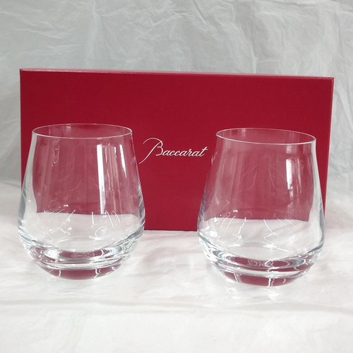 Baccarat chateau tumbler pair - baccarat,