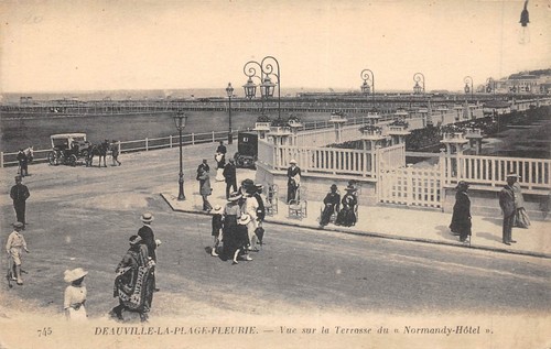 Cpa deauville plage - cpa,
