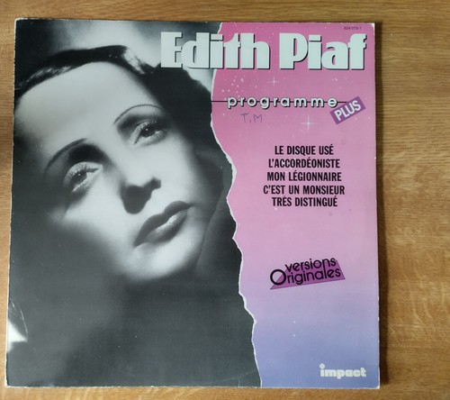 Edith piaf programme plus - piaf,