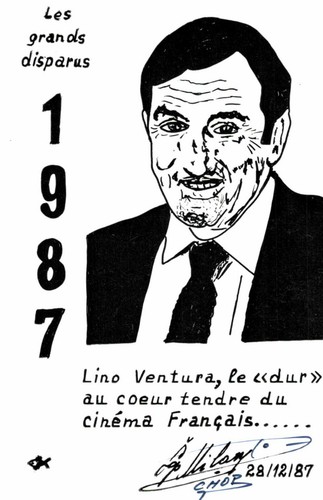 Lino ventura signature - ventura,