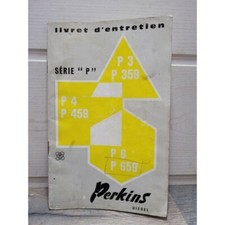 Perkins Moteur diesel Serie P - P3 P4 P6 - Manuel Entretien