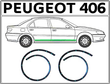 PAIRE DE JOINTS DE SEUIL DE PORTE PEUGEOT 406 1995-2004, 9023LJ ,9023LK