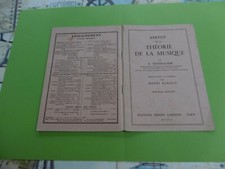 abrégé de la théorie de la