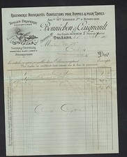 ORLEANS (45) ROUENNERIE SOIERIE & CONFECTIONS "BONNICHON & CAIGNAULT" en 1907