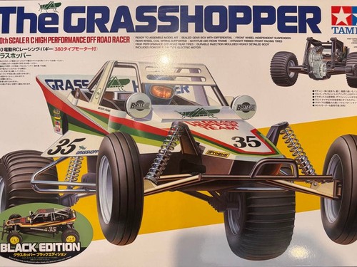 Tamiya grasshopper black - grasshopper,