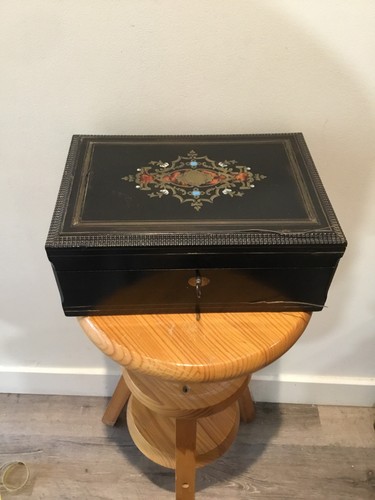 Ancienne grande boite coffre - ancienne,