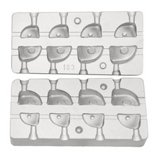 MOULE A PLOMBS TETES PLOMBEES