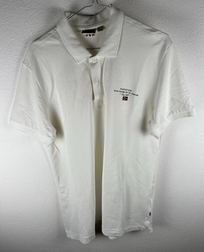 Napapijri polo homme blanc - polo, l