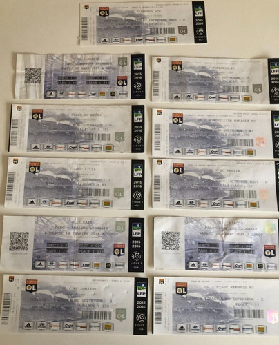 Ticket choix ol lyon - )),