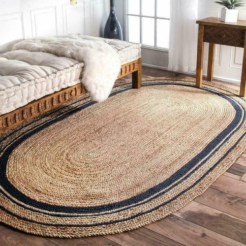 Tapis ovale jute - tapis,