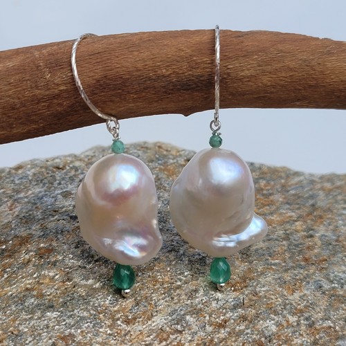 Boucles oreilles perles de - boucles,