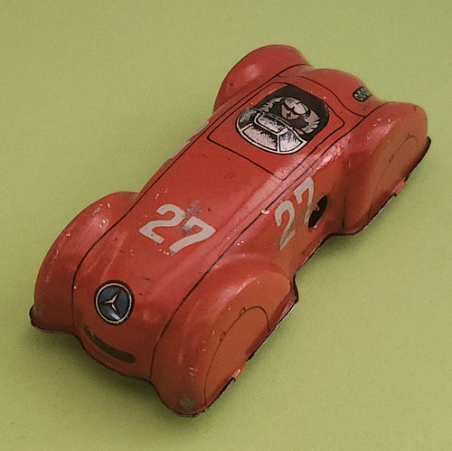 Jouet ancien penny toy tole - toy,