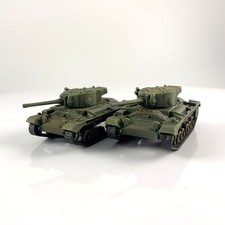 x2 Tank US WW2 Plastique