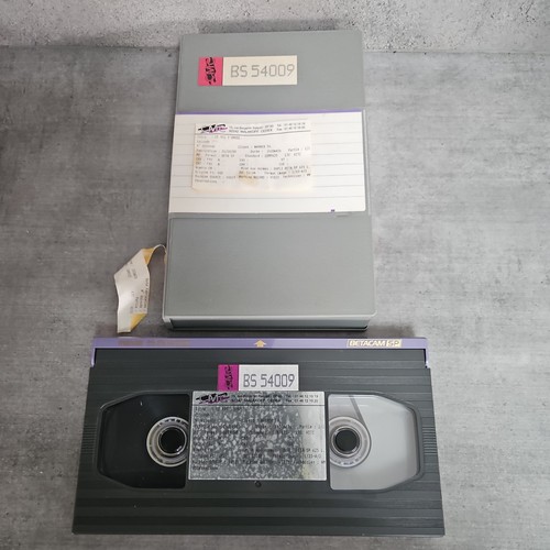 Cassette sony betacam - betacam, sp