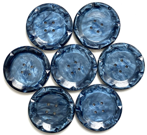 Lot boutons vintage 36 mm - lot,