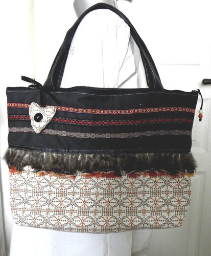 Sac tissu zippé - sac,