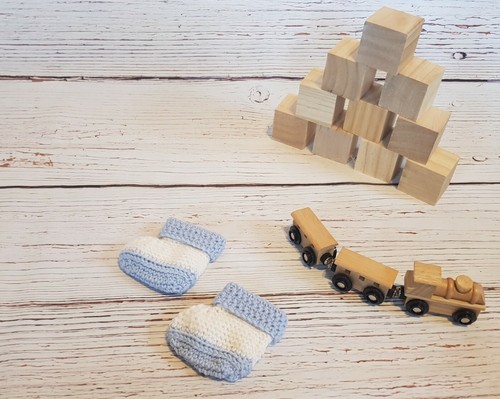 Chaussures bébé crochet - chaussures, au