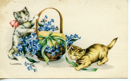 Cpsm fantaisie chats - chats,