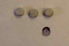 P & D Marsh Calibre N Échelle C59 Enroulé Remorque à Foin Ballots (3) À Peinture