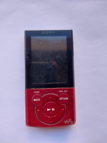 Sony walkman nwz e436f - sony, red