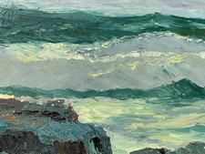 tableau marine huile