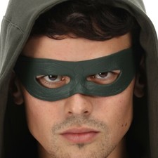 Green arrow face mask arsenal - face,