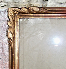 Cadre Montparnasse ancien bois