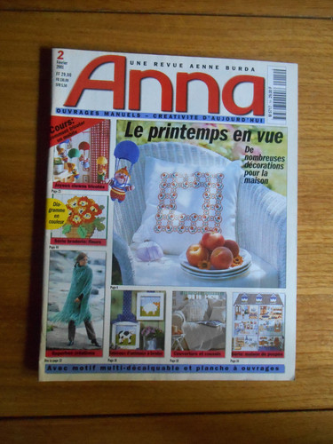 Anna burda 2001 2 - burda,, le