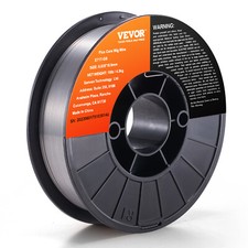VEVOR Fil de Soudage MIG E71T-GS à Noyau de Flux Acier Doux Sans Gaz 0,9mm 4,5kg
