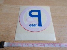 Autocollant PRÉVENTION ROUTIÈRE 1980