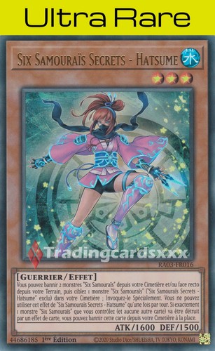 Six samouraïs - yu-gi-oh!,