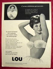 Publicité Papier - Lingerie
