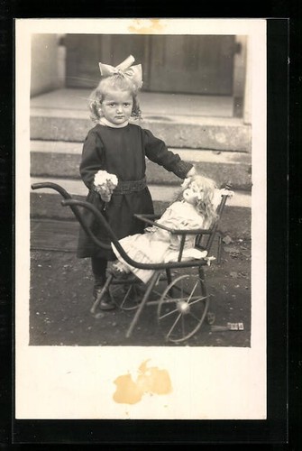 Carte postale photo - , avec
