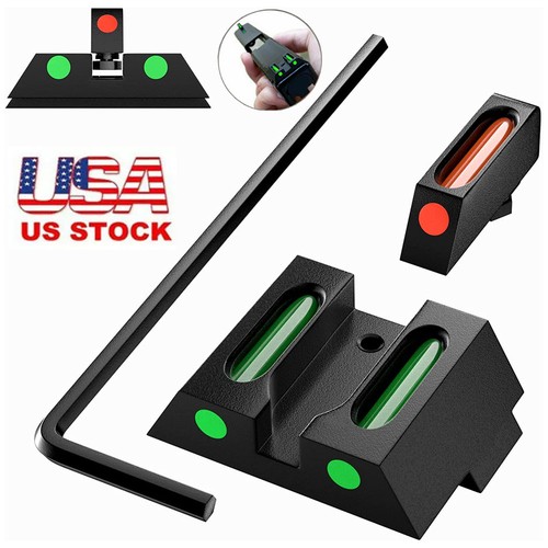 Fiber optic sights set - sights, front