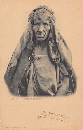 Tunisie bédouine centenaire - tunisie,